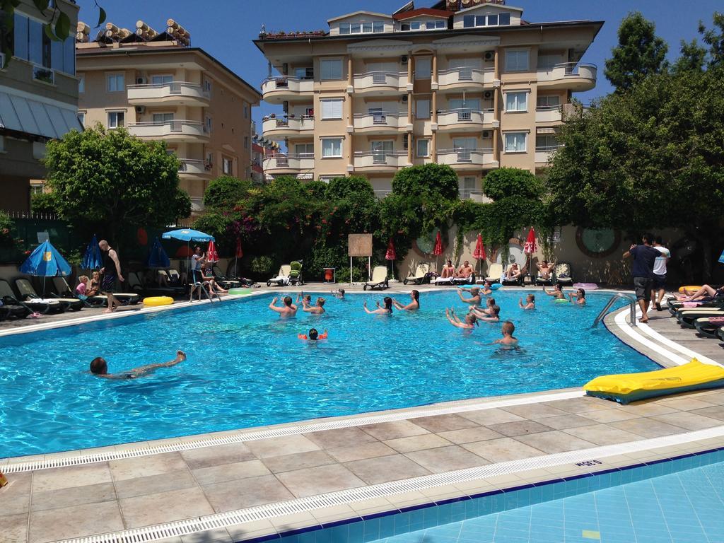 Okan Tower Apart Hotel Alanya Exterior foto