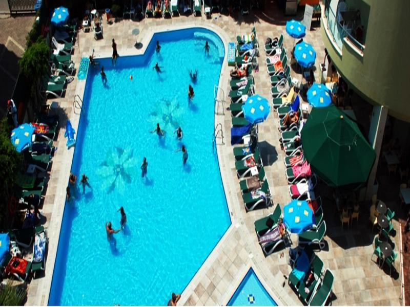 Okan Tower Apart Hotel Alanya Exterior foto