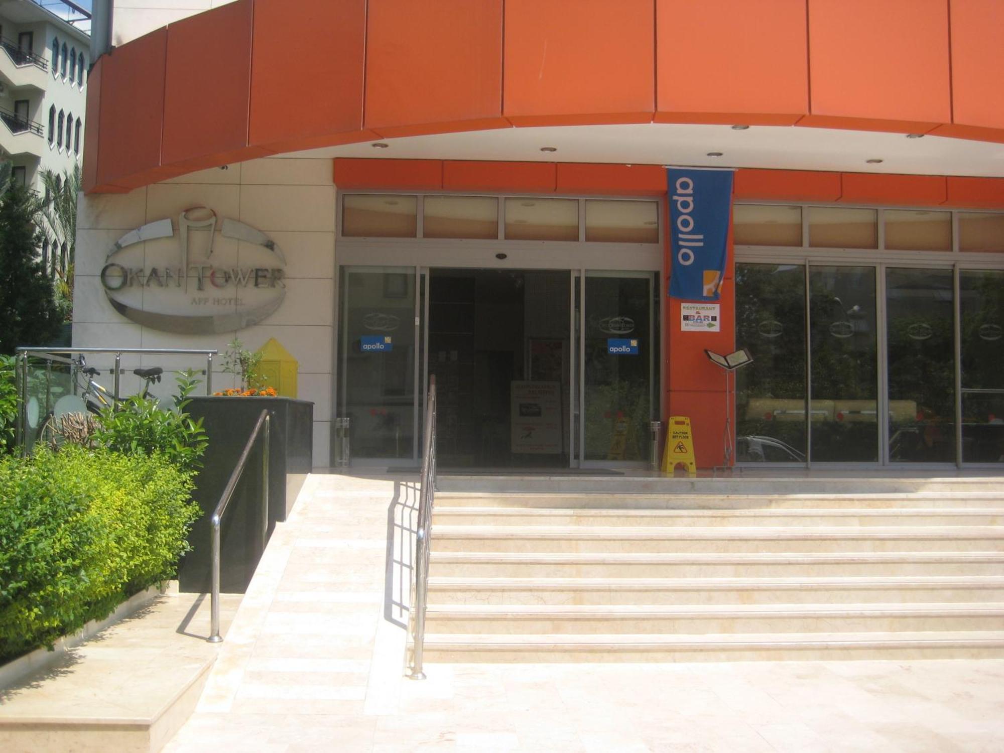 Okan Tower Apart Hotel Alanya Exterior foto