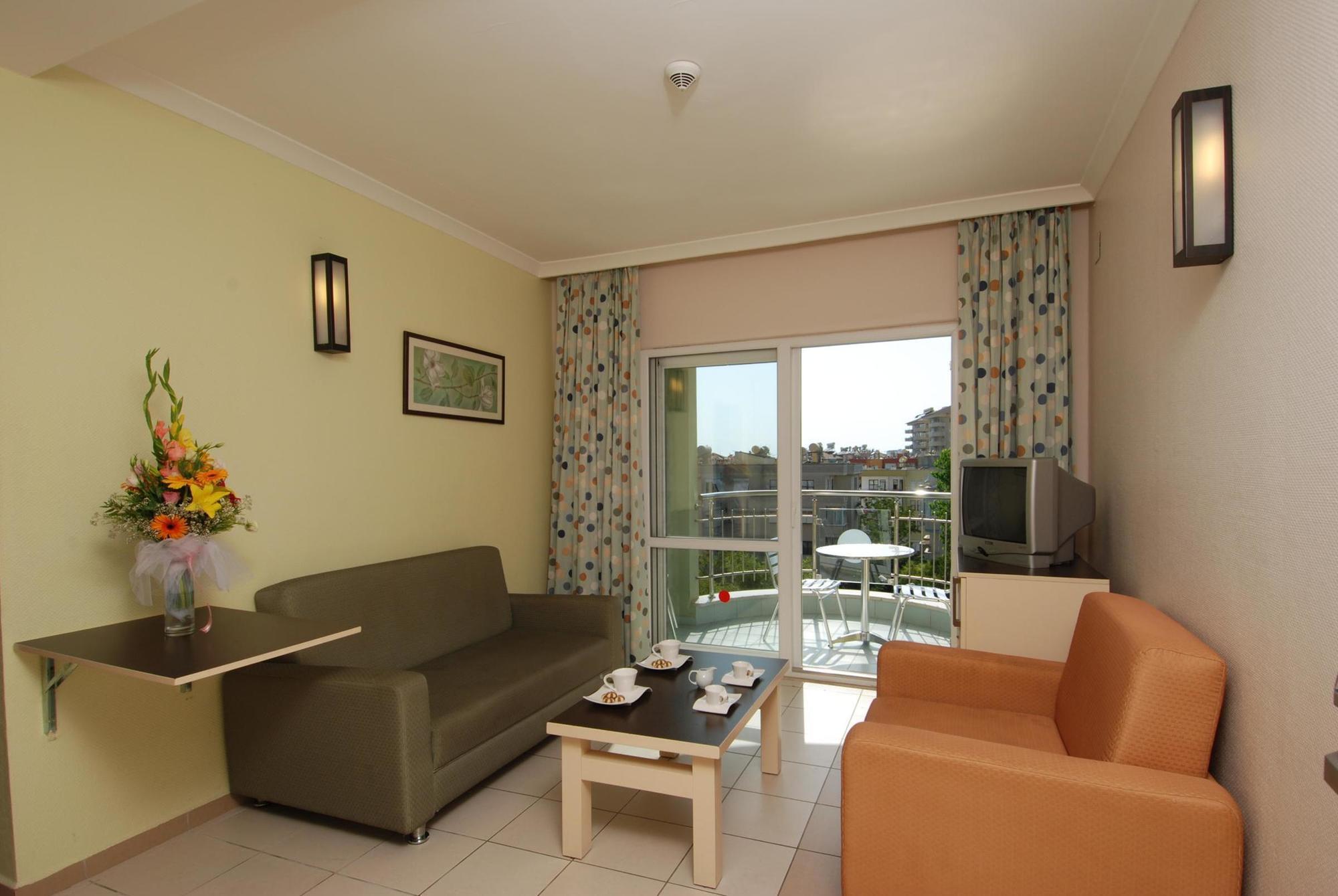 Okan Tower Apart Hotel Alanya Exterior foto