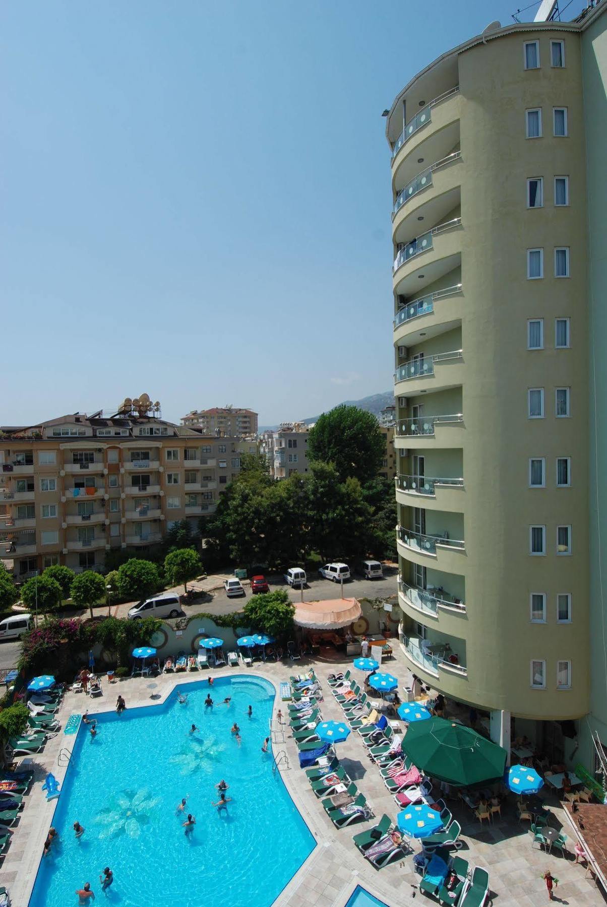 Okan Tower Apart Hotel Alanya Exterior foto