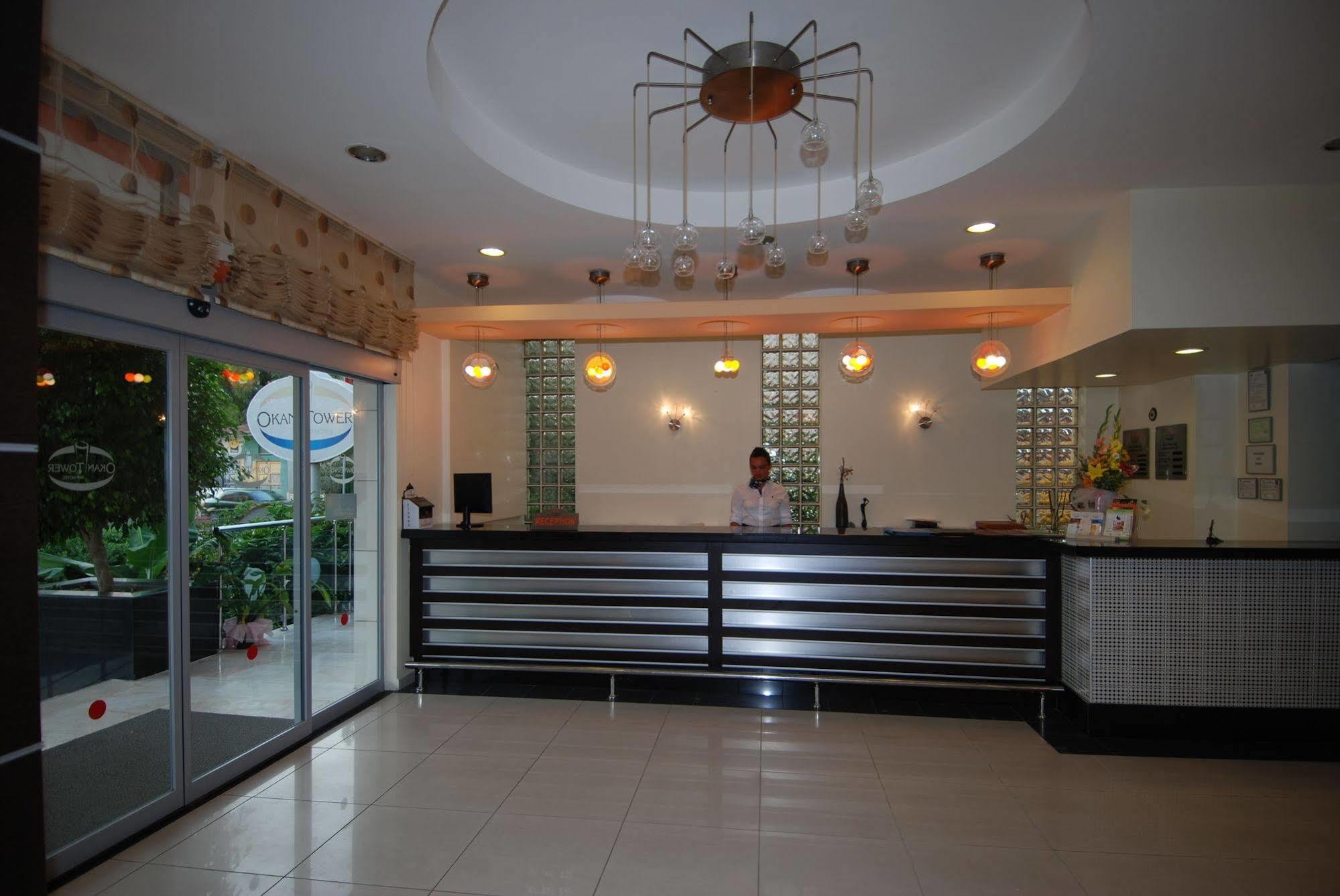 Okan Tower Apart Hotel Alanya Exterior foto