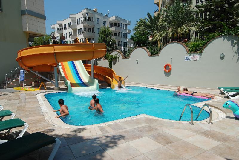 Okan Tower Apart Hotel Alanya Exterior foto